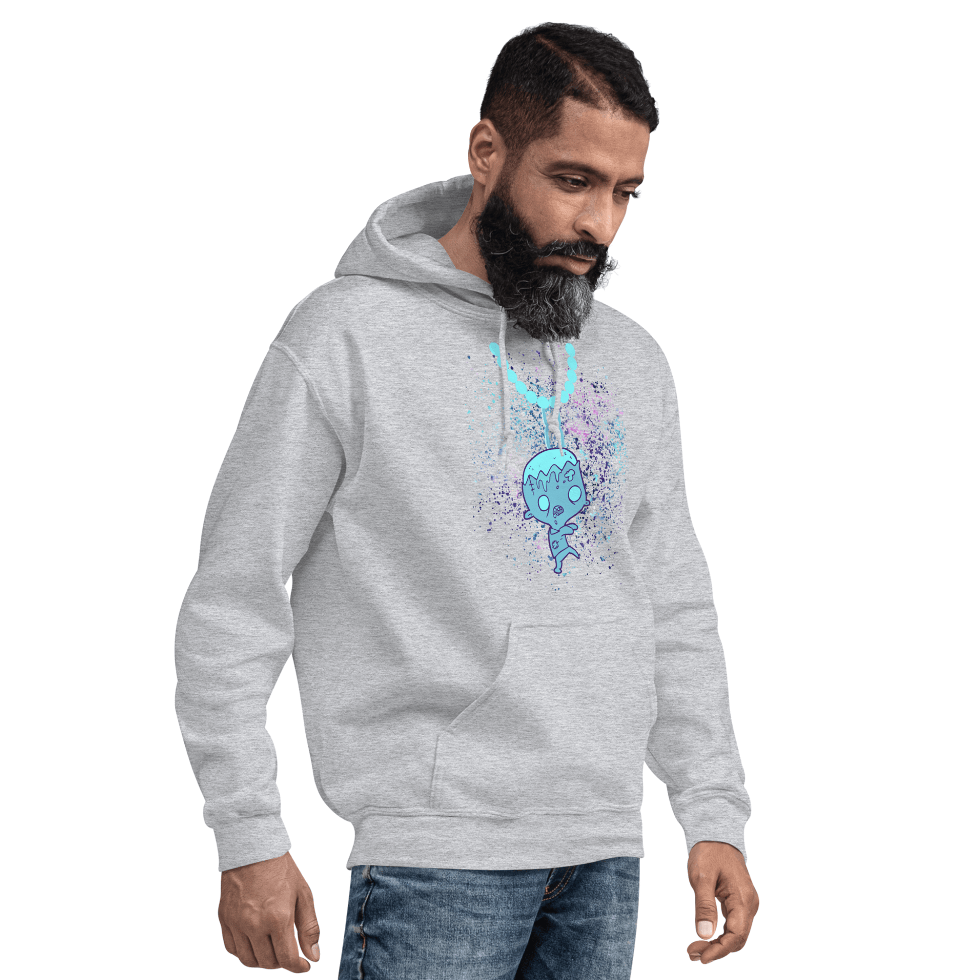 Ice Luxe Exclusive Premium Pullover Hoodie - Ash and Chrome Clothing Co.