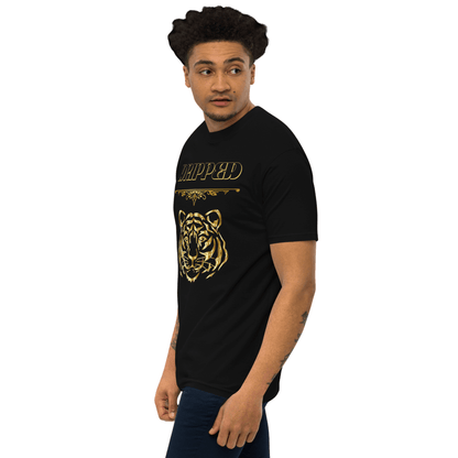 Lion Drip Exclusive Heavyweight Crew Neck Tee - Ash and Chrome Clothing Co.