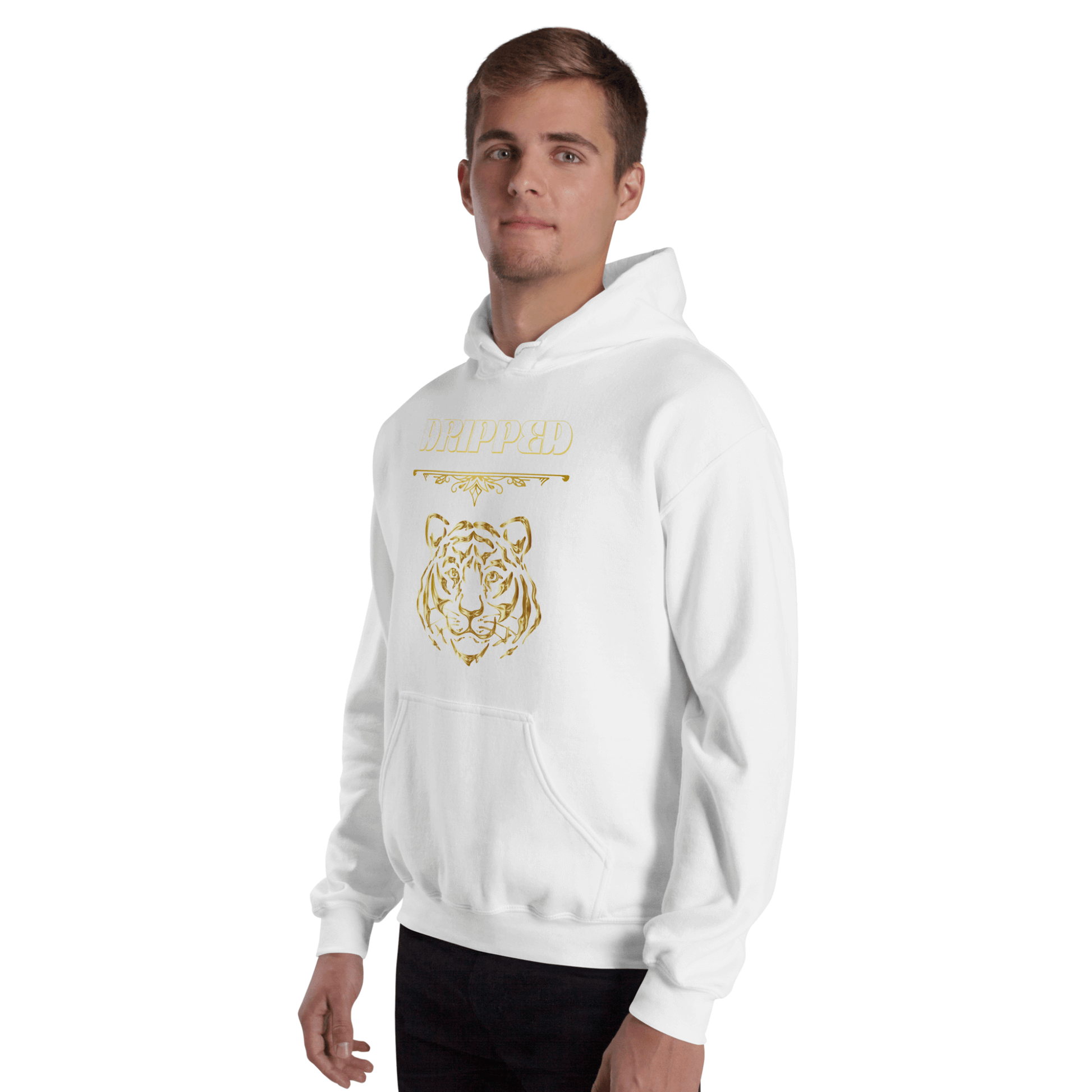 Lion Drip Exclusive Premium Pullover Hoodie - Ash and Chrome Clothing Co.