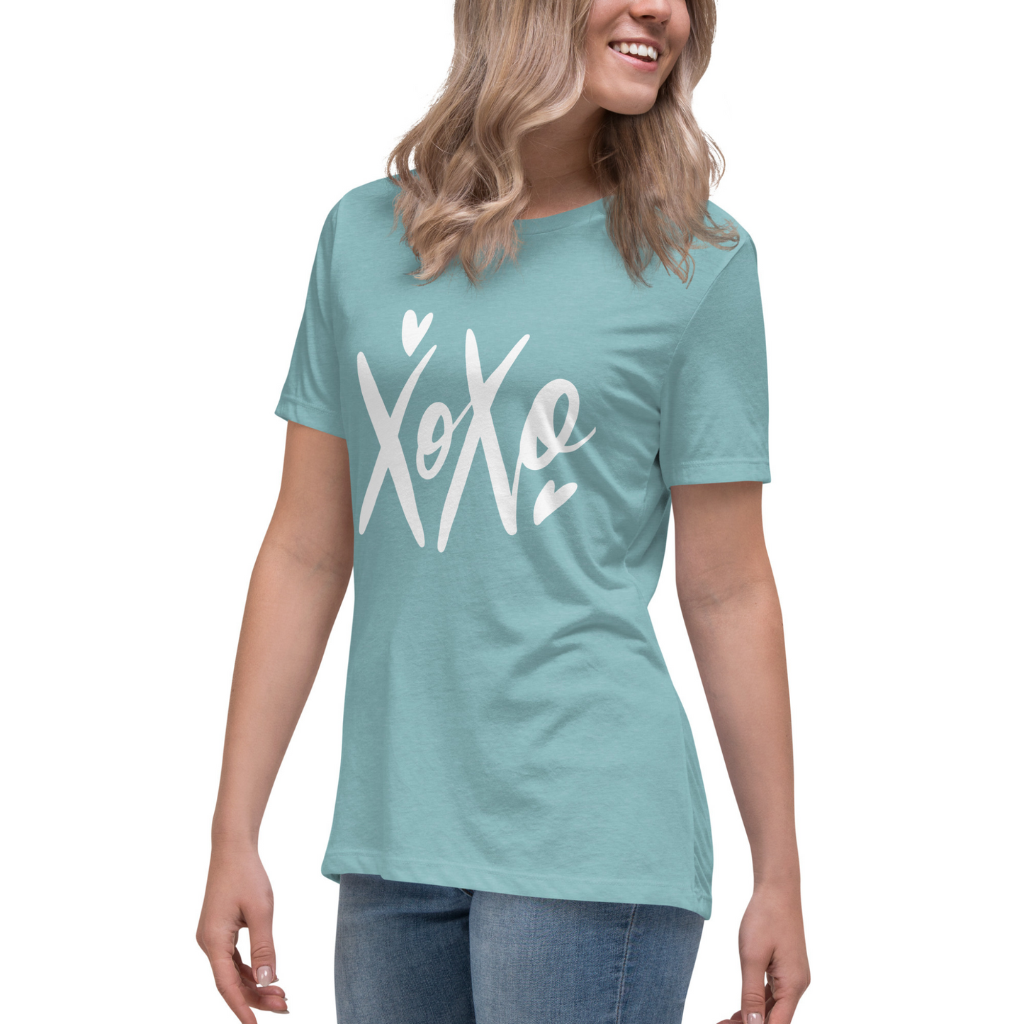 Premium Cotton "XOXO" Short Sleeve T Shirt - Ash and Chrome Clothing Co.