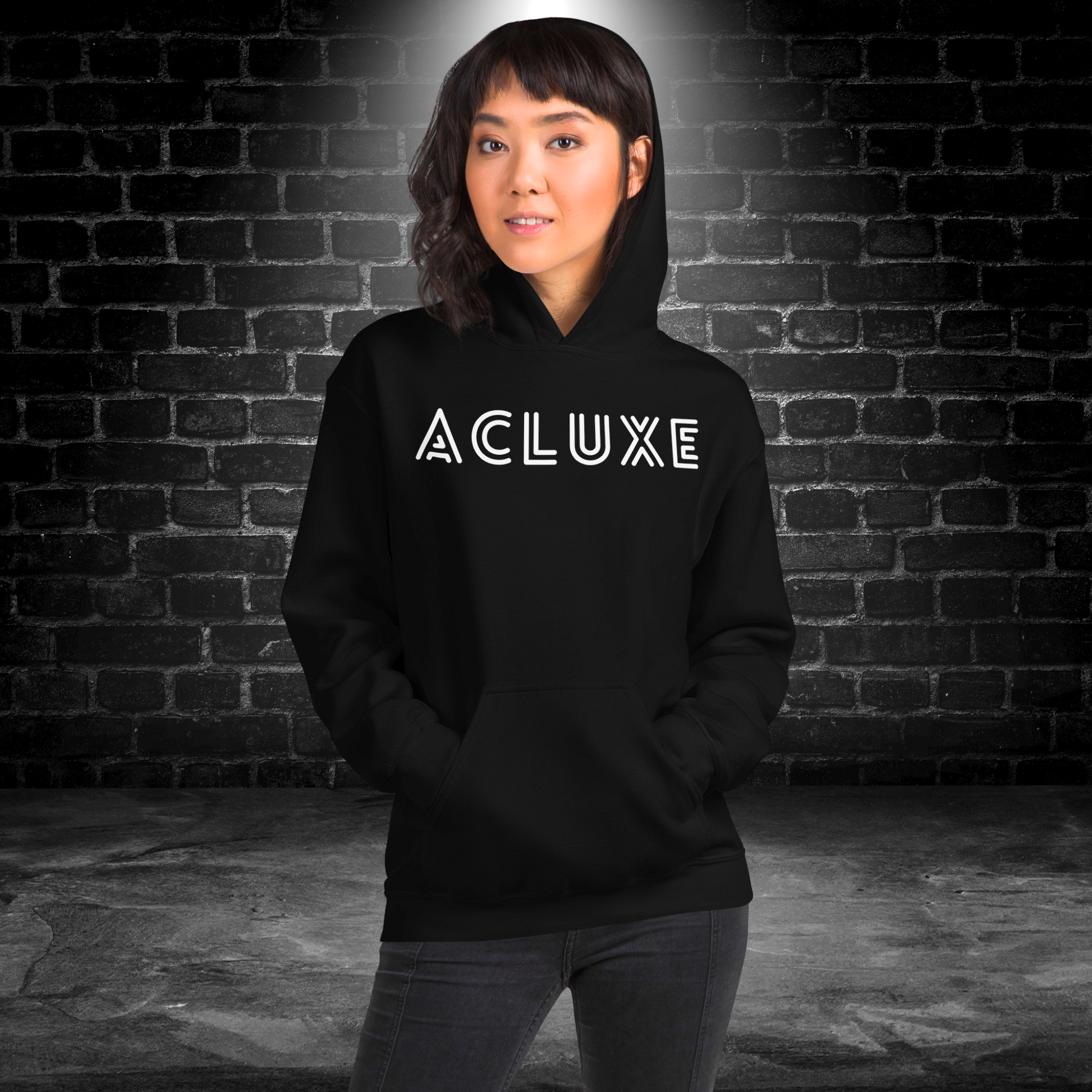 Women's ACLUXE Premium Pullover Hoodie - Ash and Chrome Clothing Co.