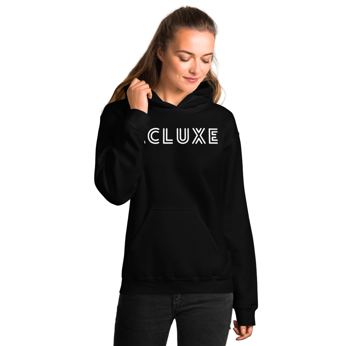 Women's ACLUXE Premium Pullover Hoodie - Ash and Chrome Clothing Co.