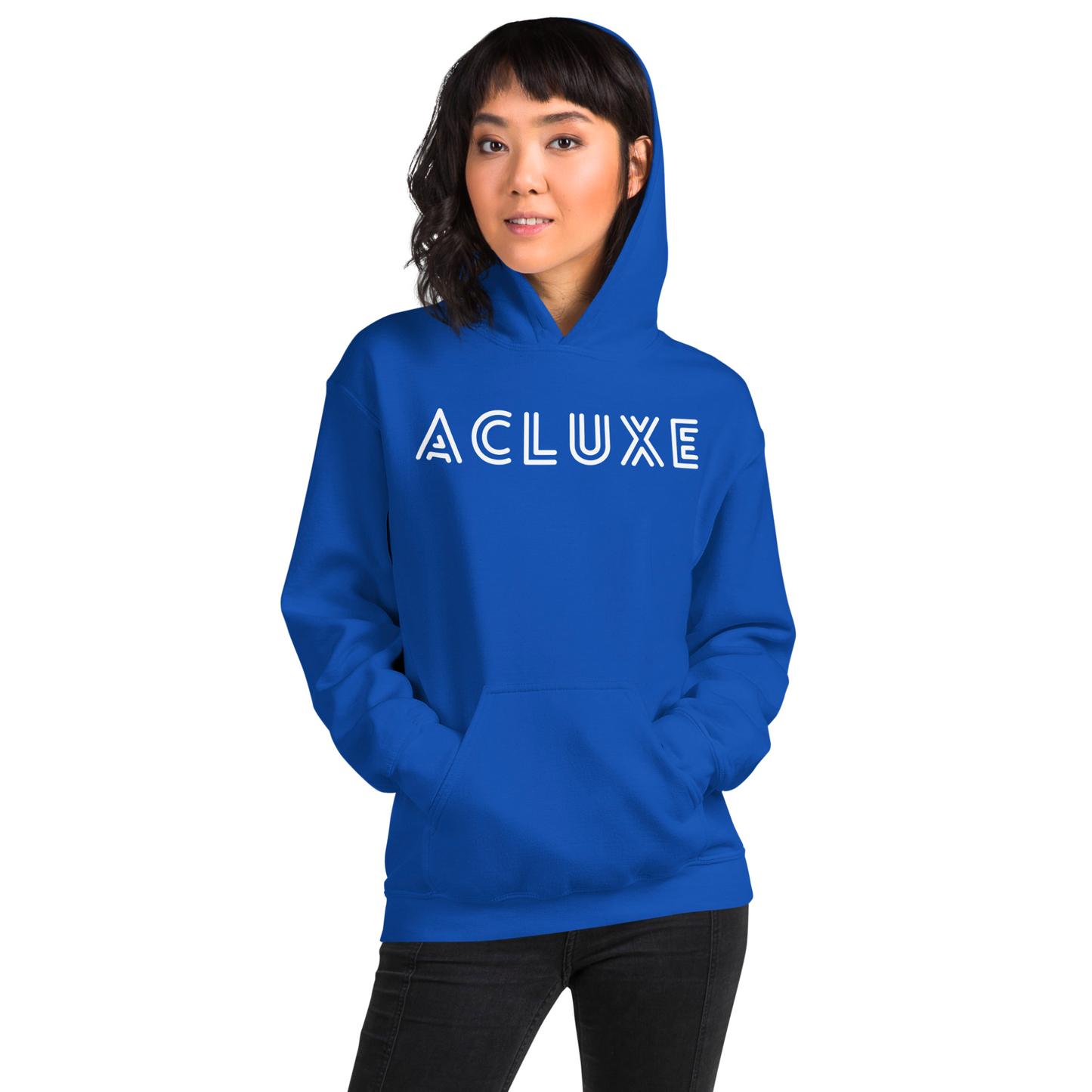 Women's ACLUXE Premium Pullover Hoodie - Ash and Chrome Clothing Co.